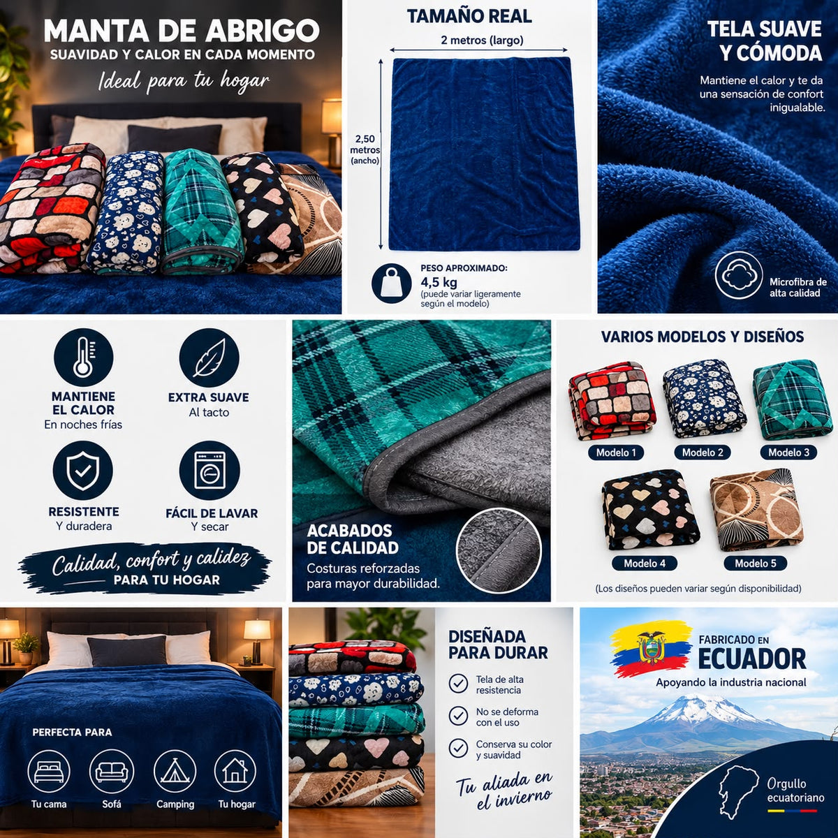 COLCHAS DE INVIERNO